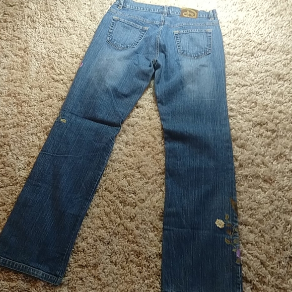 DISNEY STORE Women's TINKERBELL JEANS Size 4 - Picture 2 of 10